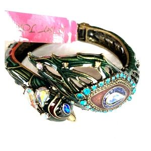 *SALE* Betsey Johnson Peacock Bangle